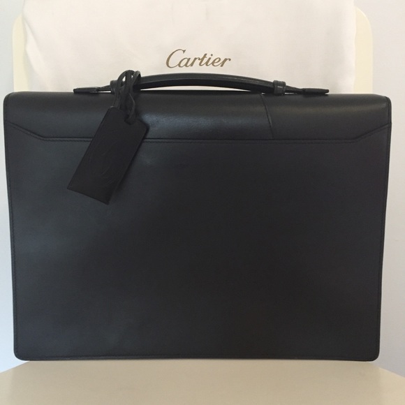 Cartier Leather Briefcase - Picture 2 of 8